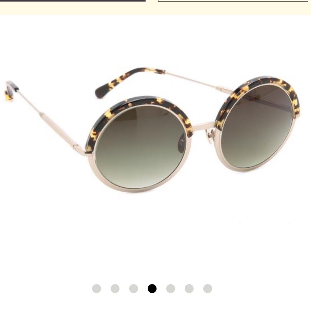 Steven Alan Tortoise Round Halsey Sunglasses New - image 5